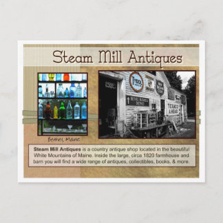 スチームミル アンティークス ポストカード