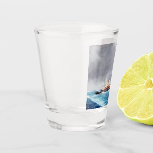 スチームヨットマルガリータ1900年代 ショットグラス (左)