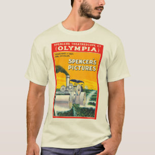 スチームローラー・スペンサーズ写真ポスター・オーストラリア Tシャツ