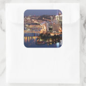 スチールとインジゴサンドイッチ スクエアシール (バッグ)