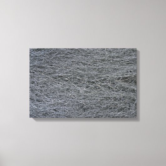 スチールウール組織 キャンバスプリント (正面)