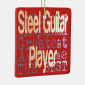 スチールギタープレーヤー超常連 セラミックオーナメント (右)