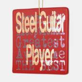 スチールギタープレーヤー超常連 セラミックオーナメント (左)