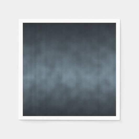 スチールグレーゴシックグラデーション背景アート スタンダードカクテルナプキン (正面)