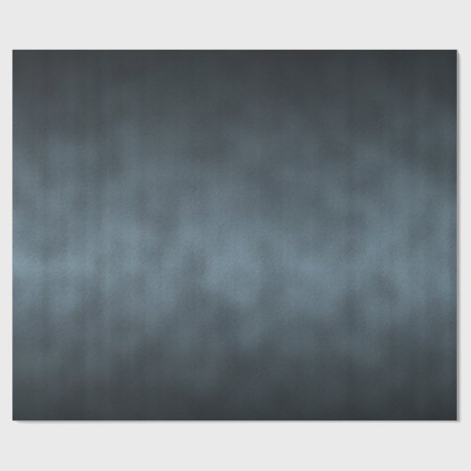 スチールグレーゴシックグラデーション背景アート ラッピングペーパー (フラット)