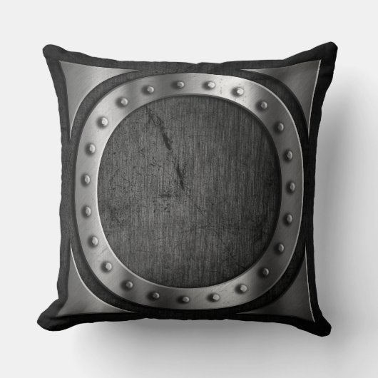 スチールサークル枕 クッション (正面)