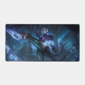 スチールシャドーゲームデスクマット | アサシン美学 デスクマット (正面)