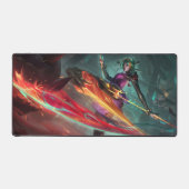 スチールシャドーゲームデスクマット | アサシン美学 デスクマット (正面)