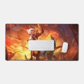 スチールシャドーゲームデスクマット | アサシン美学 デスクマット (キーボード&マウス)