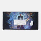 スチールシャドーゲームデスクマット | アサシン美学 デスクマット (キーボード&マウス)