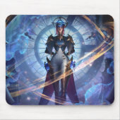 スチールシャドーゲームマウスパッド | 精密ブレードパッド マウスパッド (正面)