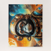 スチールタマリンモンキーの時代2 ジグソーパズル (縦)