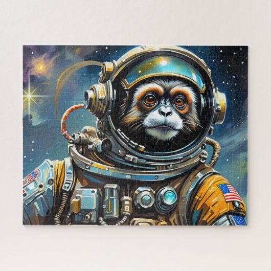 スチールタマリンモンキーの時代3 ジグソーパズル (横)