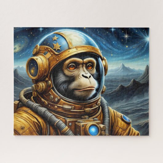 スチールタマリンモンキーの時代5 ジグソーパズル (横)