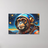 スチールタマリンモンキーの時代6 キャンバスプリント (正面)