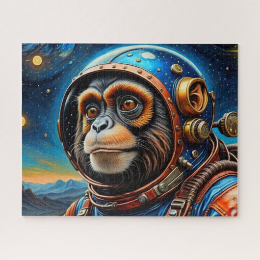 スチールタマリンモンキーの時代6 ジグソーパズル (横)