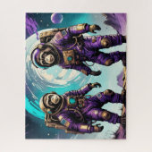 スチールタマリンモンキーの時代7 ジグソーパズル (縦)