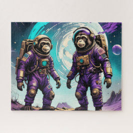 スチールタマリンモンキーの時代7 ジグソーパズル