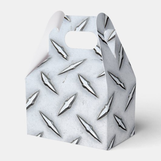 スチールダイヤモンドプレート フェイバーボックス (正面サイド)