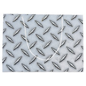 スチールダイヤモンドプレート ラージペーパーバッグ (裏面)