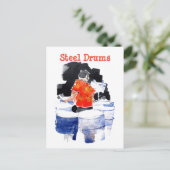 スチールドラムズバスプレイヤー#160601 ポストカード (スタンド正面)