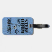 スチールドラム、脳凍結 ラゲッジタグ (裏面横)
