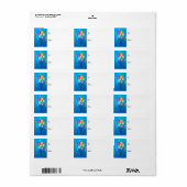 スチールパン（スチールドラム）ギフトラベル ラベル (フルシート)