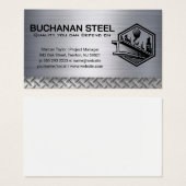 スチールビーム及びクレーンウインチ | 建築 (正面&裏面)