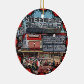 スチールピア – アトランティックシティビクトリアンオーナメント セラミックオーナメント (右)