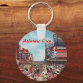 スチールピア – アトランティックシティ キーホルダー (正面)
