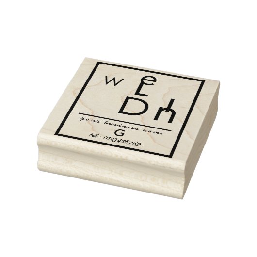 スチールファブリケータと溶接ゴムスタンプ ラバースタンプ (スタンプ)