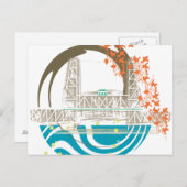 スチールブリッジポートランドポストカード ポストカード (正面/裏面)