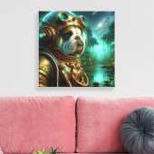 スチールブルドッグの時代2 キャンバスプリント (インサイチュ (リビング))