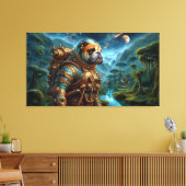 スチールブルドッグの時代4 キャンバスプリント (インサイチュ (リビング))