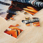 スチールブルドッグフランスのの時代2 ジグソーパズル (側面)