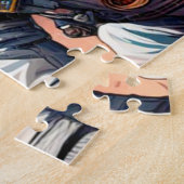 スチールブルドッグフランスのの時代3 ジグソーパズル (側面)