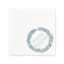 スチールブルーつる植物 | ウォータカラーホリデイ