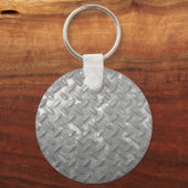 スチールプレート キーホルダー (正面)