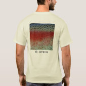 スチールヘッド – メンズシャツ Tシャツ (裏面)