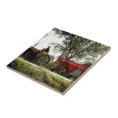 スチールホイール上のトラクタ タイル (側面)