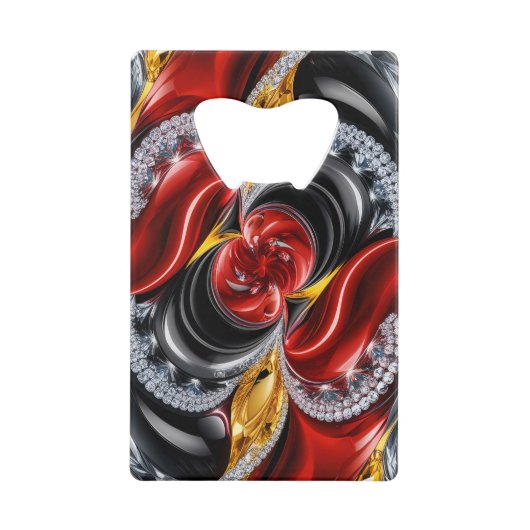 スチールボトルオープナーとドイツカラー クレジットカード栓抜き (正面)