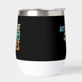 スチールワインタンブラー (左面)