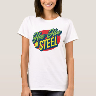 スチール女性のTシャツのHoo-Hoo Tシャツ