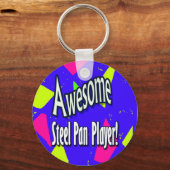 スチール素晴らしパンプレーヤーのキーチェーン キーホルダー (正面)
