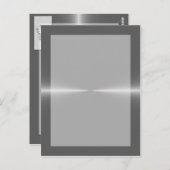 スチール製の背景 ポストカード (正面/裏面)