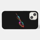 スチール製ダーツ iPhoneケース (裏面横)