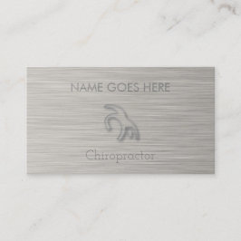 「スチール」カイロプラクター名刺 名刺