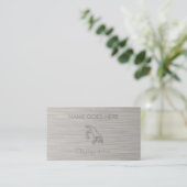 「スチール」カイロプラクター名刺 名刺 (スタンド正面)