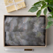 スチール、グレー、グリーン、ブルーのトウヒの上品なラッピング 薄葉紙 (ギフト)