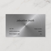 スチール 名刺 (裏面)